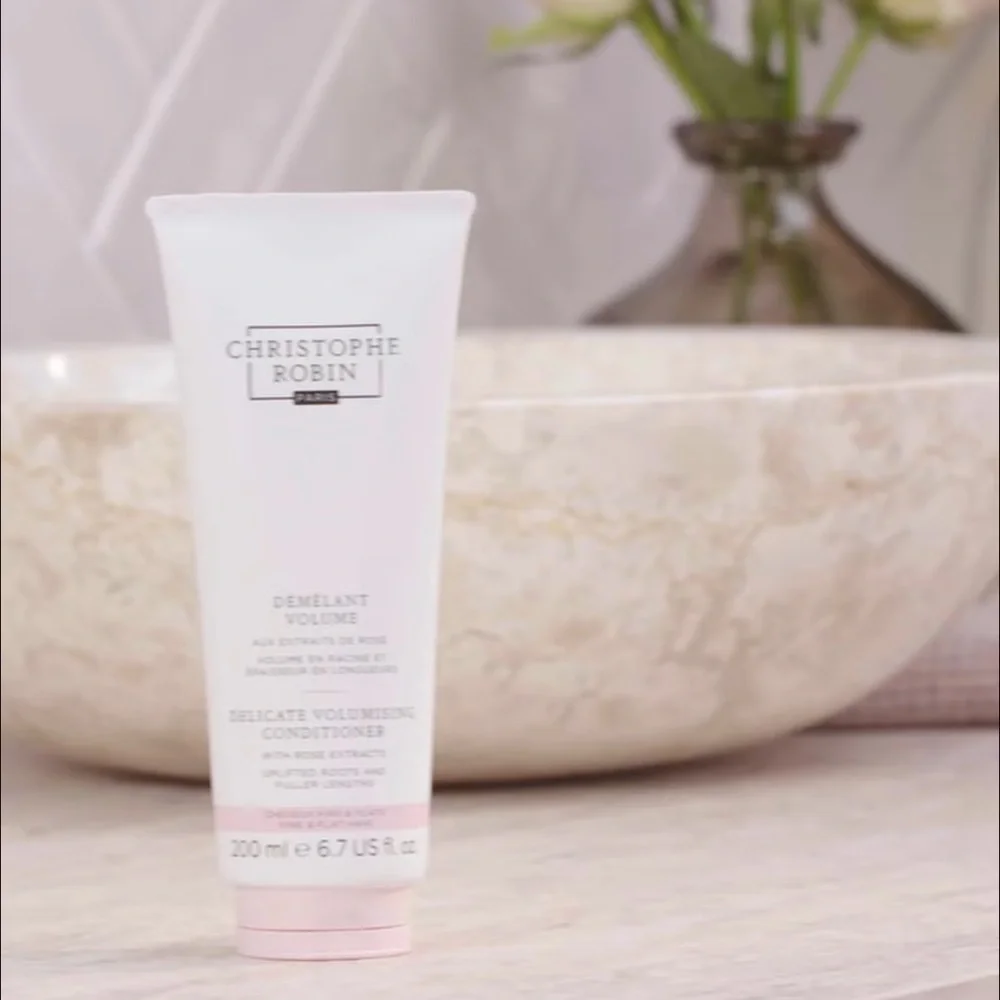 🌸 CHRISTOPHE ROBIN Delicate Volume Conditioner With Rose Extracts 200ml
